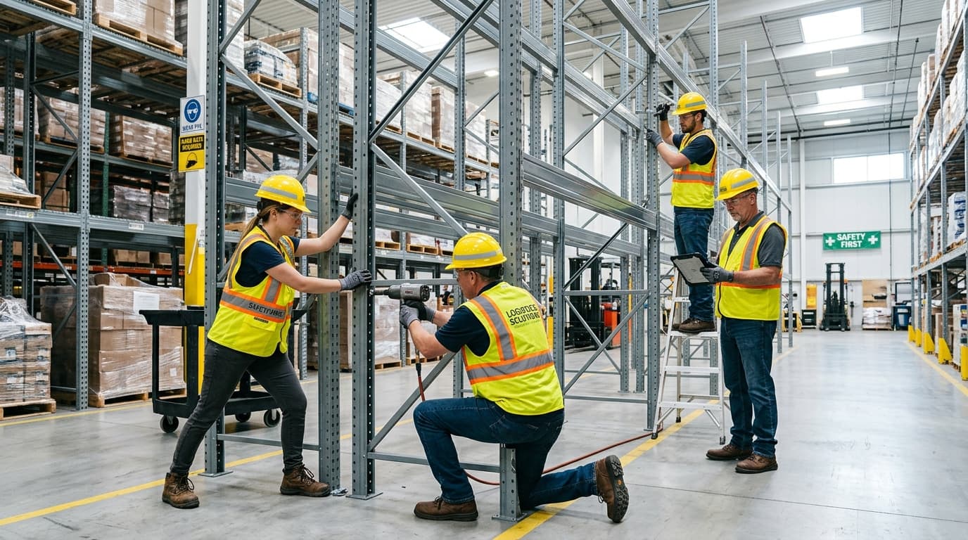 Servicio de Instalación de Racks Industriales